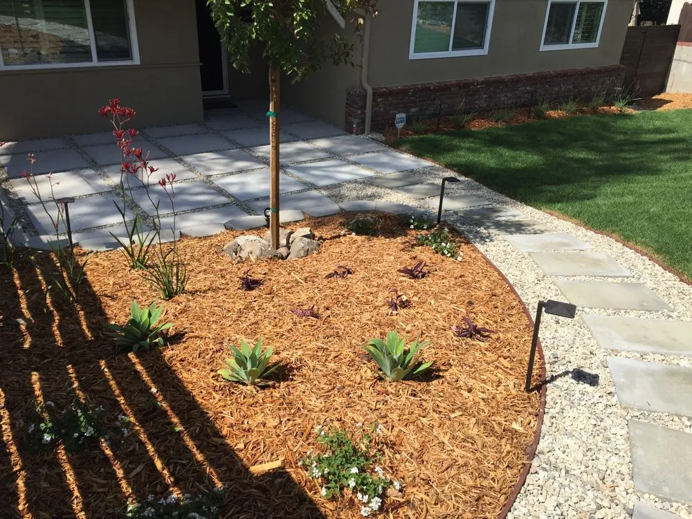 Professional landscape installation for homes in La Crescenta-Montrose, CA by Creative Concepts Landscape