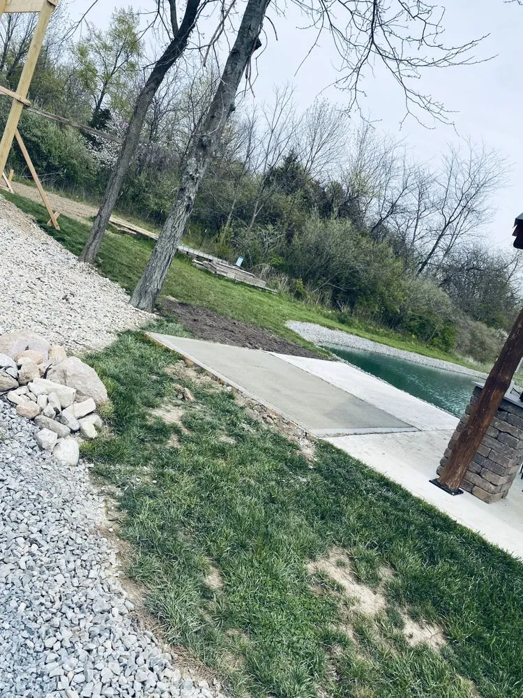 Professional residential landscaping experts serving New Hampshire, OH - Creative Concrete and Construction