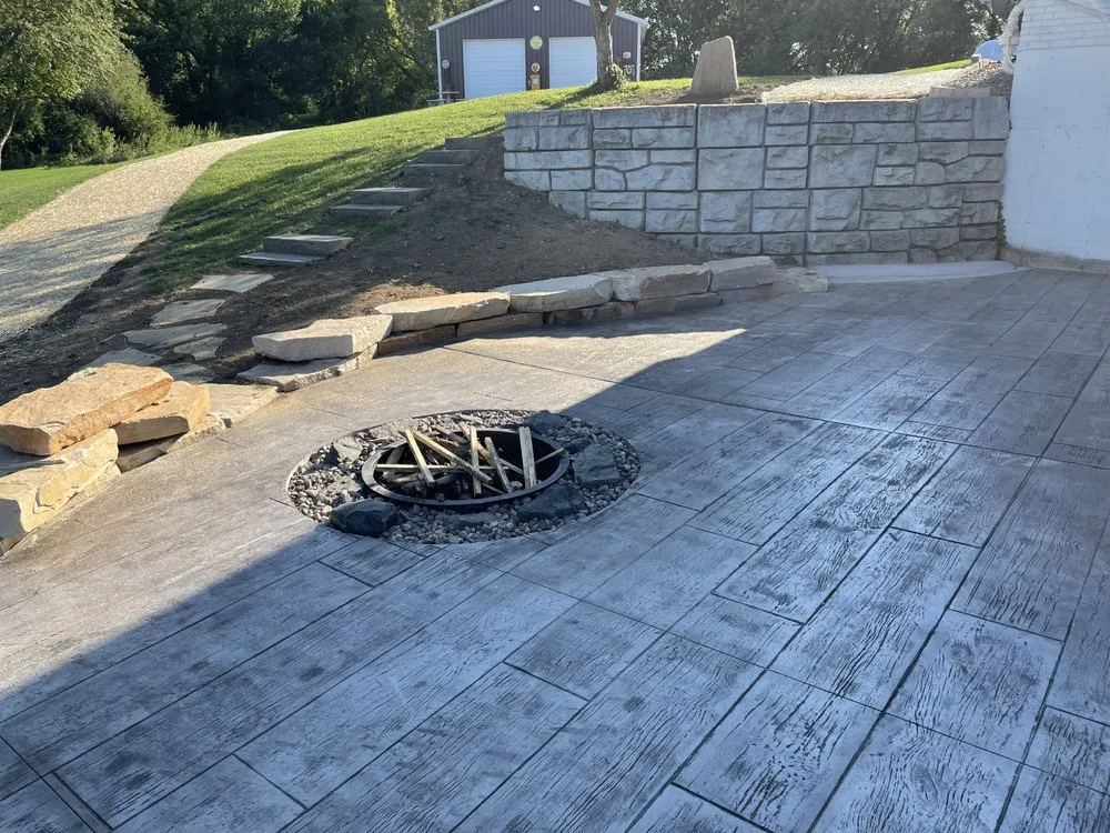 Affordable garden landscaping in Loves Park, IL - Creative Concrete and Landscaping