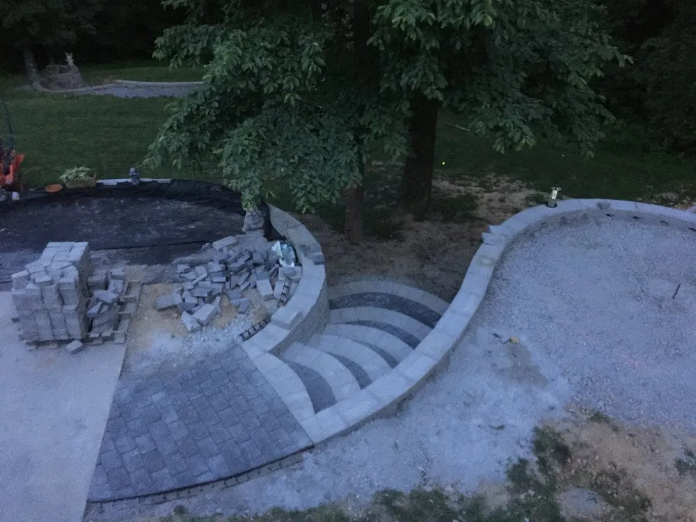 Affordable yard maintenance for residential properties in Clarksville, TN by Creative Curves