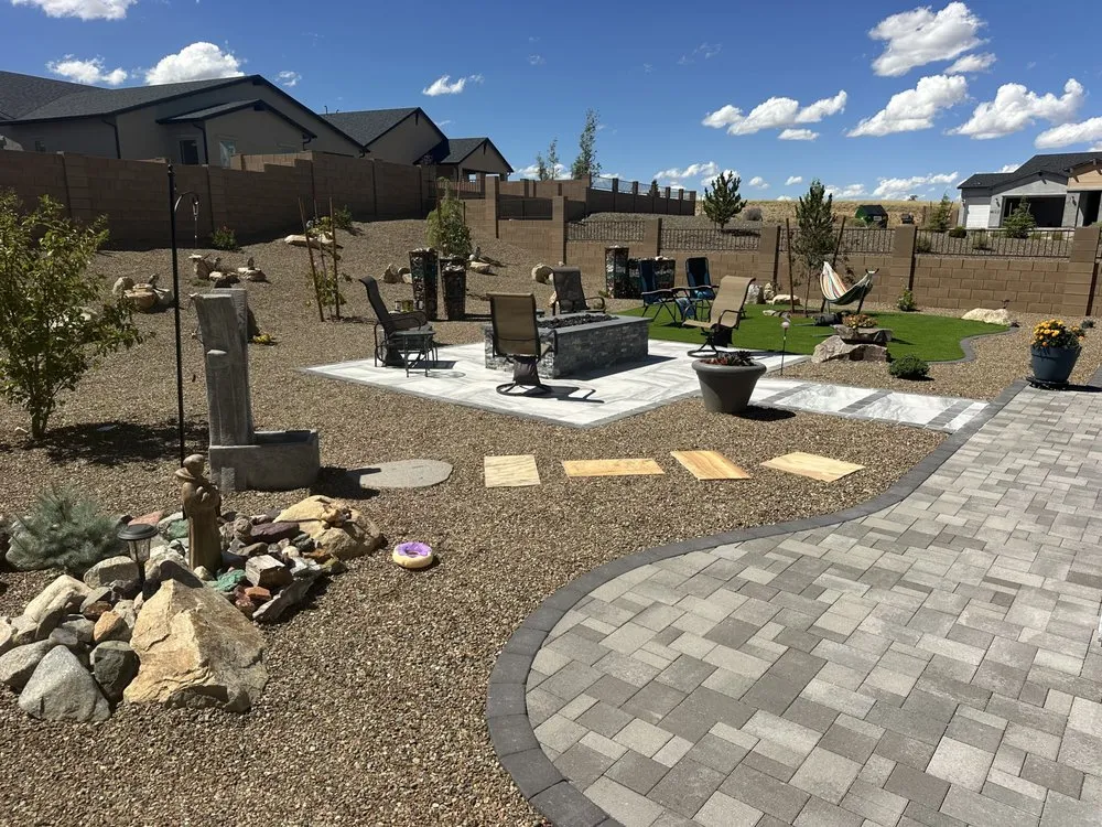 Reliable yard cleanup service for residential properties in Prescott Valley, AZ by Creative Desert Landscaping