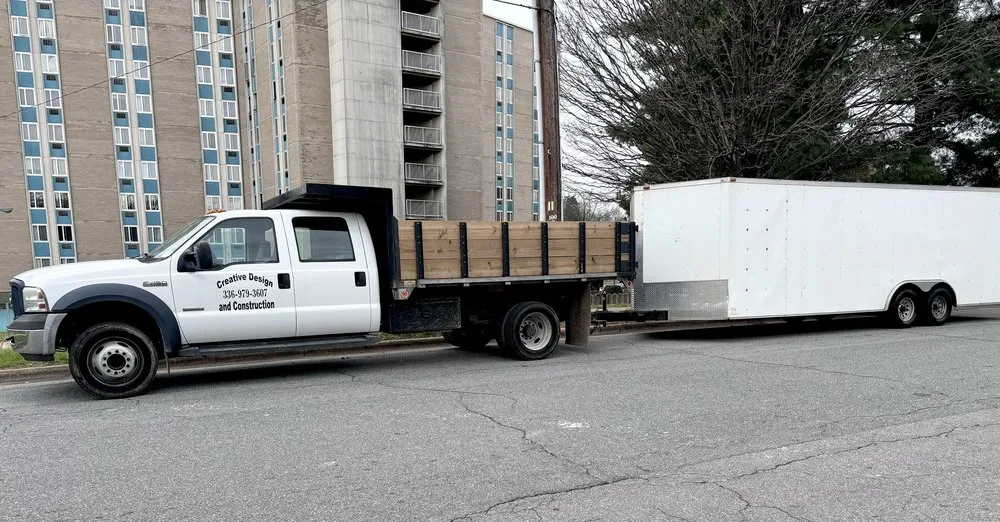 Custom yard cleanup service for outdoor upgrades in Tobaccoville, NC by Creative Design And Construction