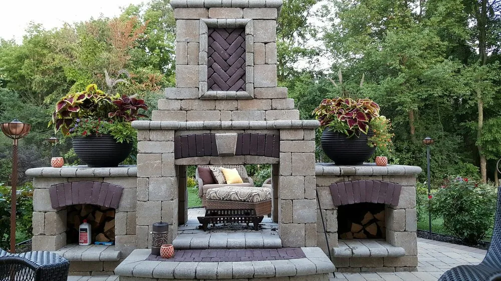 Affordable outdoor landscaping in Keego Harbor, MI by Creative Design Build Associates