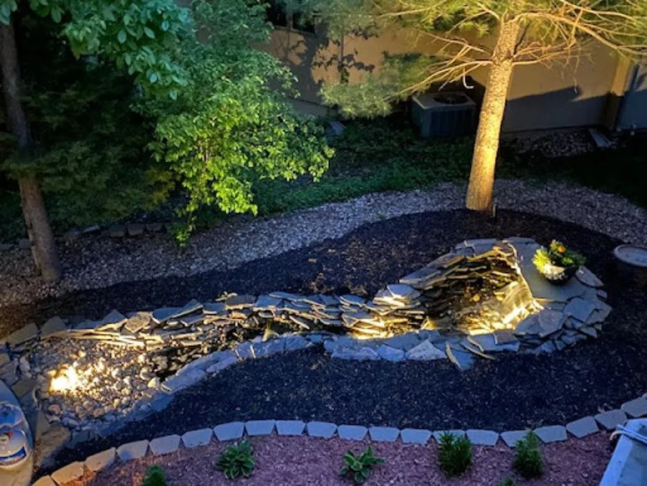 Custom lawn mowing service for residential properties in Lenexa, KS by Creative Displays of Kansas City