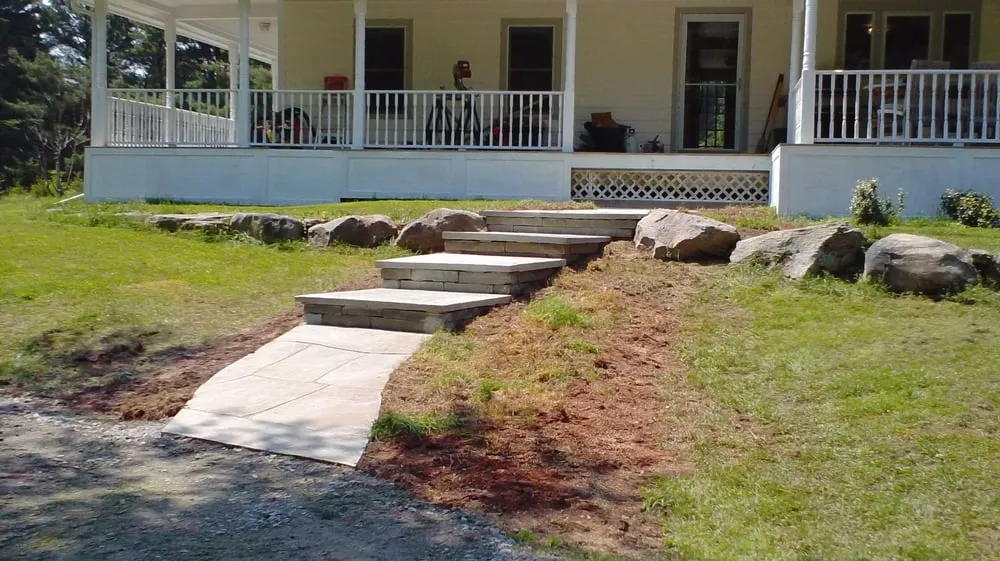 Professional lawn mowing service with custom design across Mongaup Valley, NY - Creative Earth Landscaping