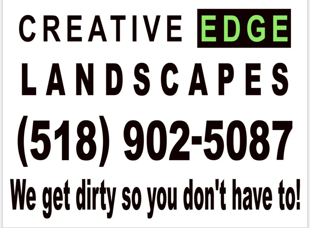 Affordable landscape installation with custom design in Schenectady, NY by Creative Edge Landscapes