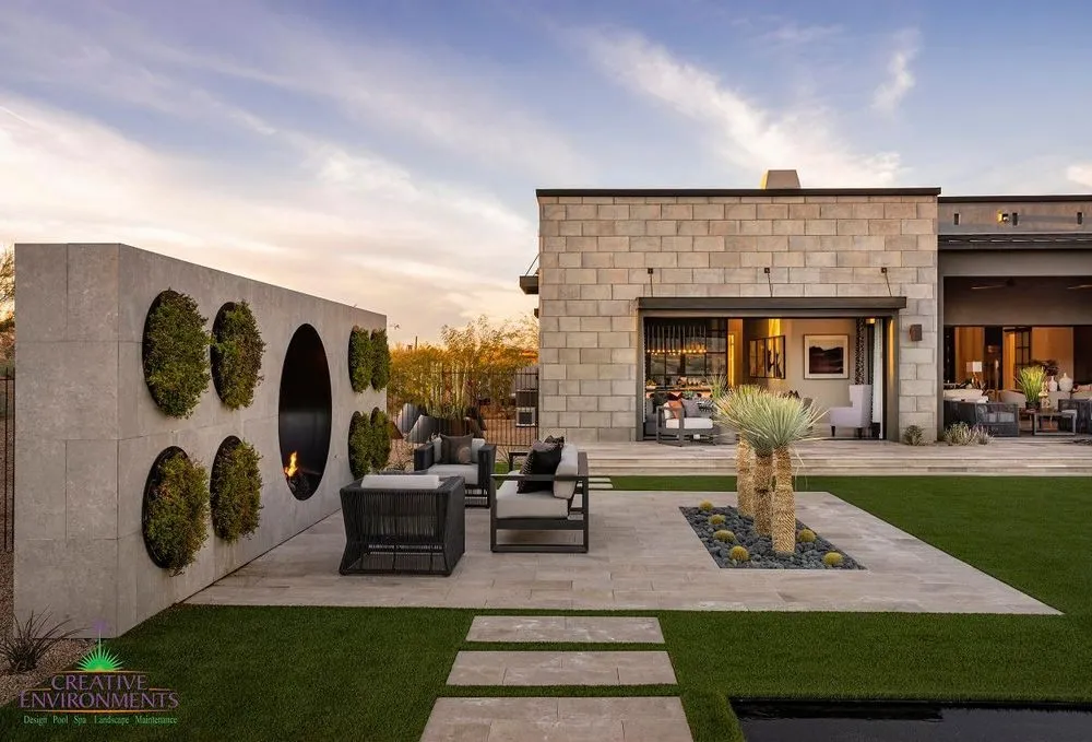 Custom garden landscaping experts serving Tempe, AZ - Creative Environments