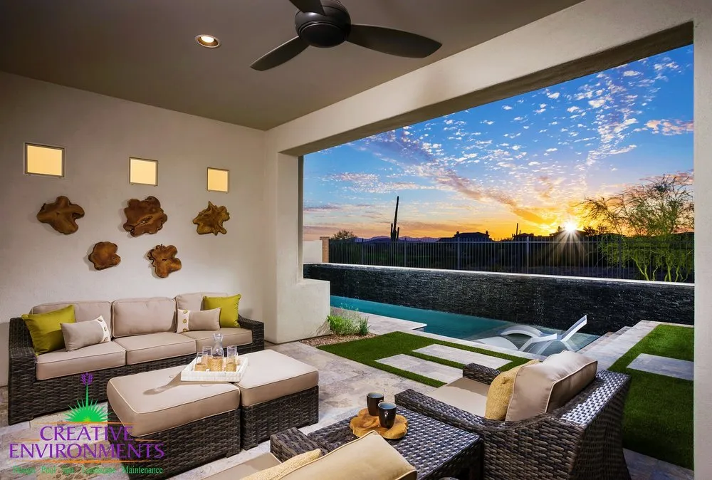 Trusted lawn mowing service experts serving Tempe, AZ - Creative Environments