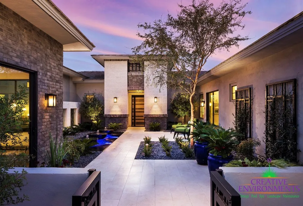 Custom yard cleanup service experts serving Tempe, AZ - Creative Environments