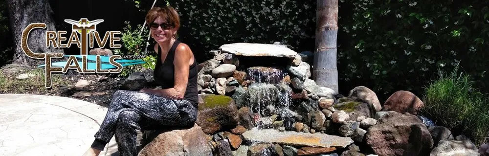 Custom garden landscaping experts serving Elk Grove, CA - Creative Falls