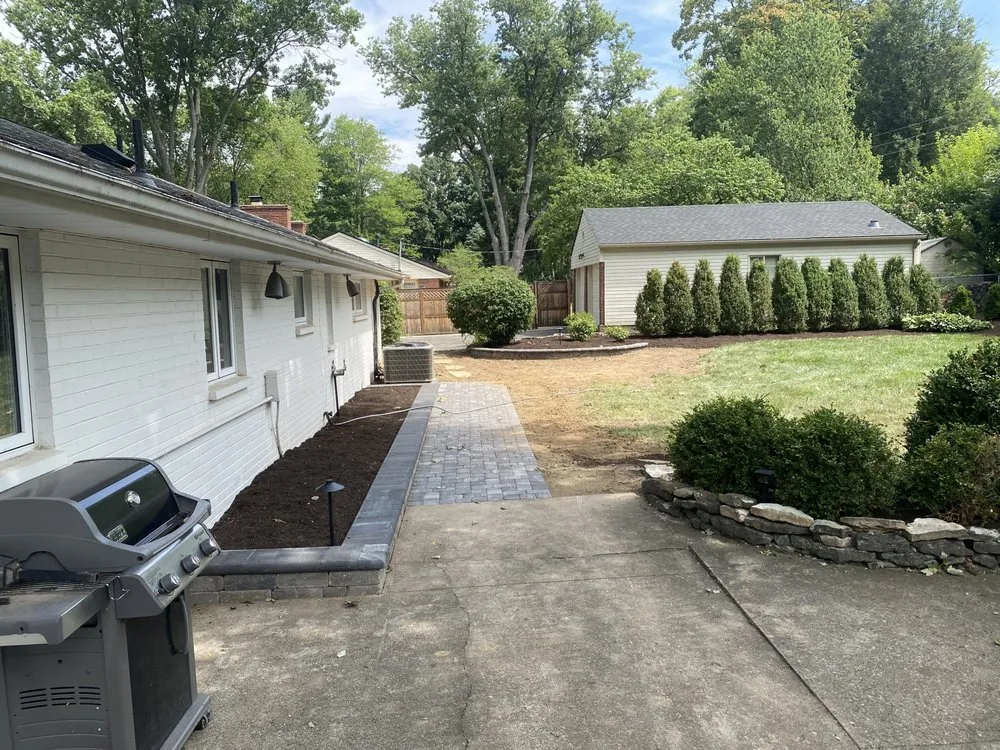 Trusted yard cleanup service with custom design in Dayton, OH by Creative Landscape & Patio Design