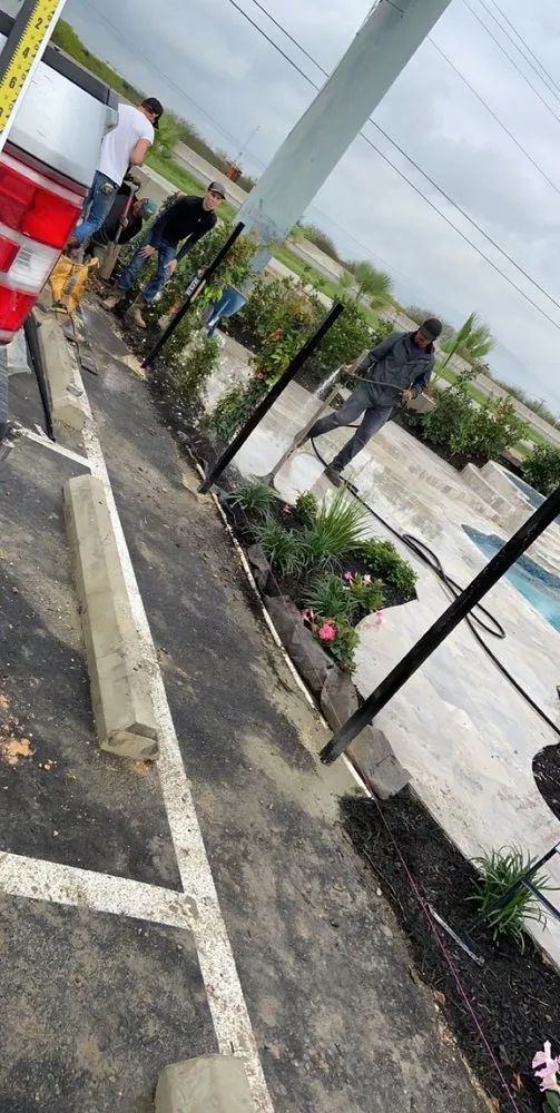 Professional yard maintenance in New Braunfels, TX by Creative Landscape and Fencing