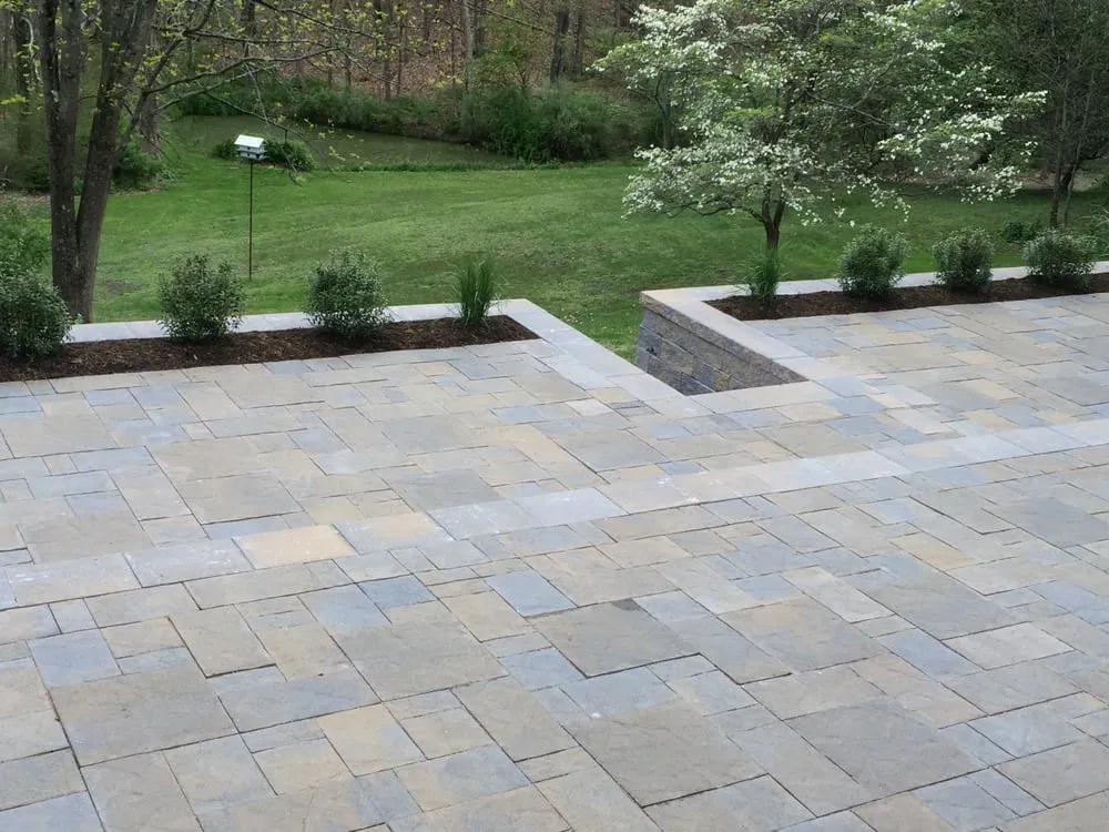 Custom landscape design with custom design in Columbia, NJ by Creative Landscape Construction
