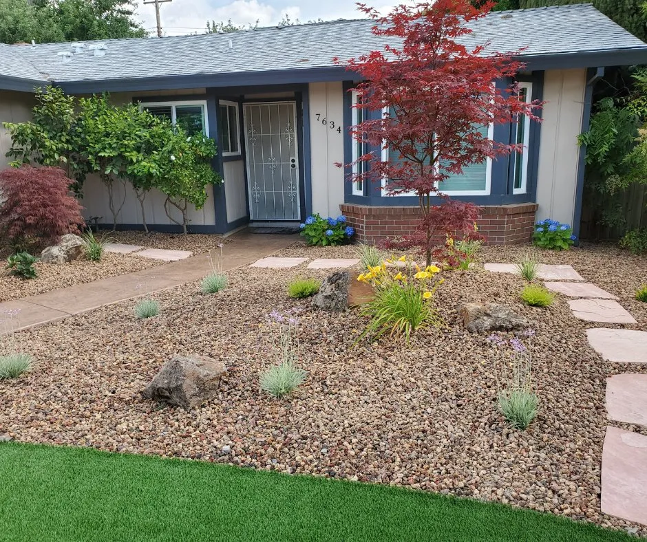 Expert outdoor landscaping with custom design across Sacramento, CA - Creative Landscape Service