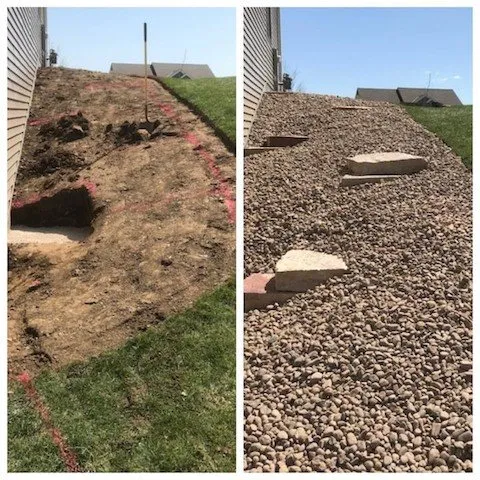 Local landscape installation in Oconomowoc, WI by Creative Landscape Services