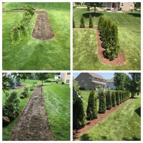 Custom landscape installation in Oconomowoc, WI - Creative Landscape Services