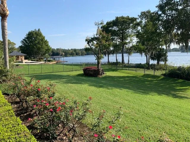 Custom outdoor landscaping with custom design in Apopka, FL by Creative Landscapes