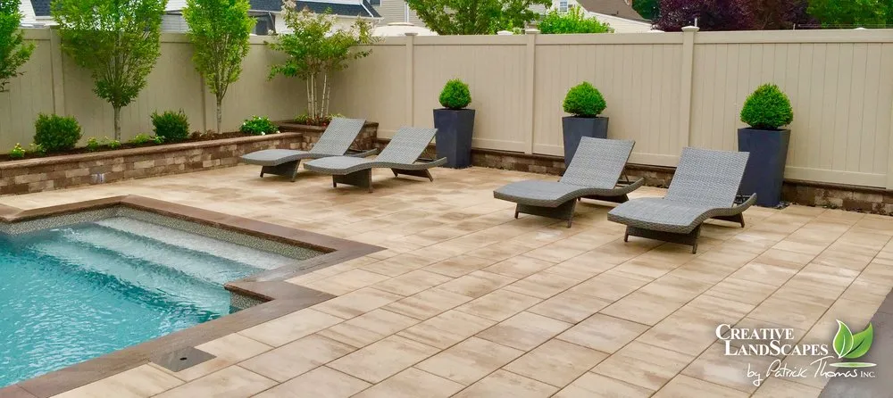 Professional landscape design for outdoor upgrades in Wantagh, NY by Creative Landscapes by Patrick Thomas