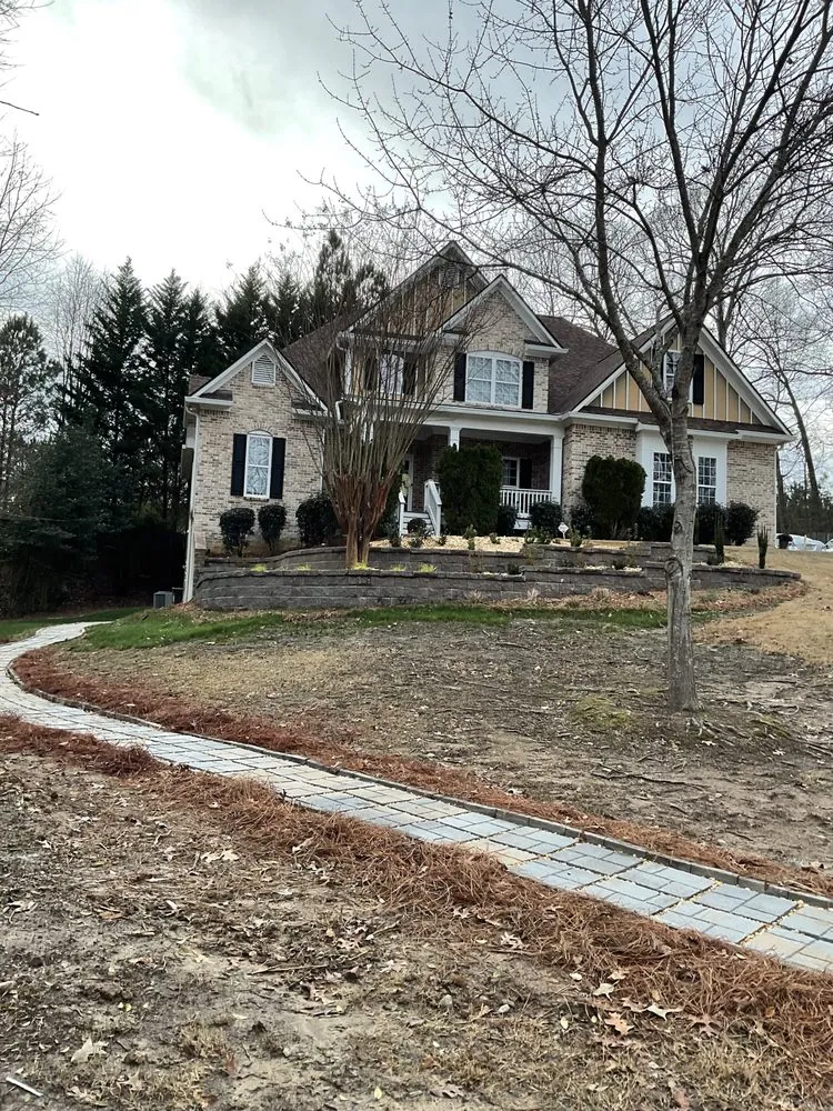 Local landscape installation for outdoor upgrades in Dallas, GA by Creative Landscapes