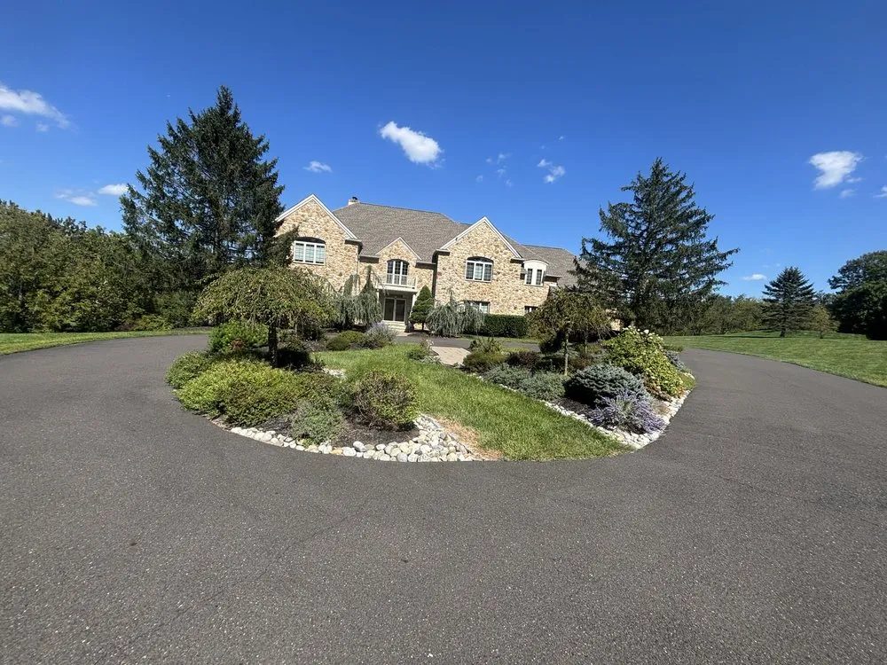 Custom outdoor landscaping for outdoor upgrades in Perkasie, PA by Creative Landscapes