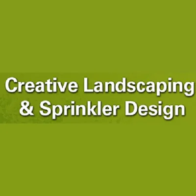 Creative Landscaping & Sprinkler Design Logo