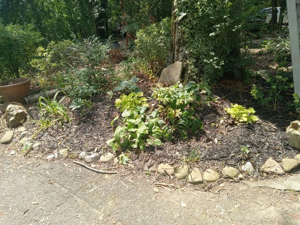 Custom landscape installation in Cedartown, GA by Creative Landscaping