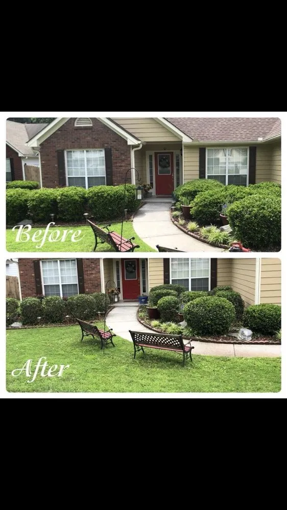 Top-rated outdoor landscaping for year-round maintenance in Snellville, GA by Creative Lawns