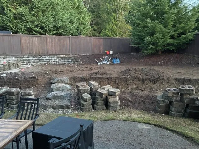 Custom garden landscaping in Gig Harbor, WA by Creative Living Landscape Design