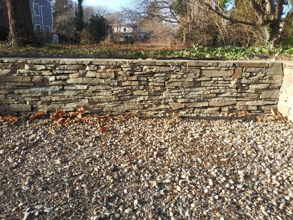 Professional landscaping services in East Falmouth, MA by Creative Masonry and Landscape
