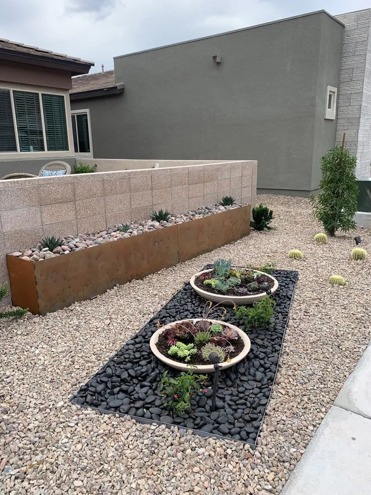 Local yard cleanup service for beautiful yards in Las Vegas, NV by Creative Outdoor Design