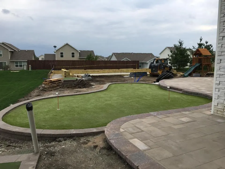 Professional residential landscaping in Bettendorf, IA by Creative Outdoors