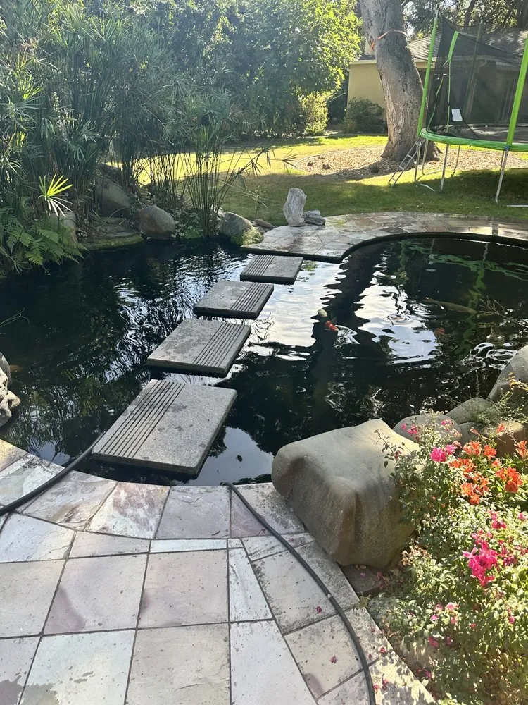 Custom lawn mowing service in San Bruno, CA by Creative Ponds and Gardens