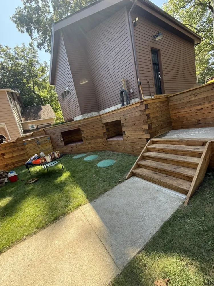 Custom landscaping services with custom design in Fort Edward, NY by Creative Properties