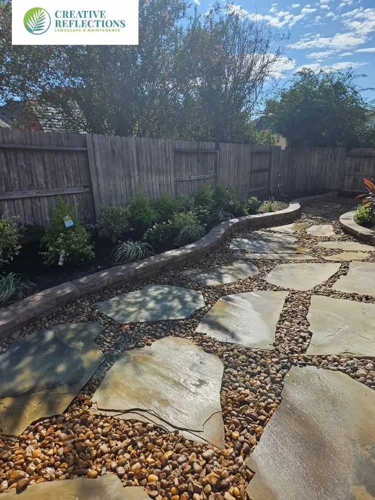 Professional lawn care service for beautiful yards across Magnolia, TX - Creative Reflections Landscape & Maintenance