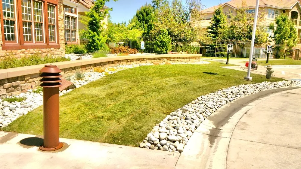 Trusted lawn mowing service for homes in Littleton, CO by Creative Scapes