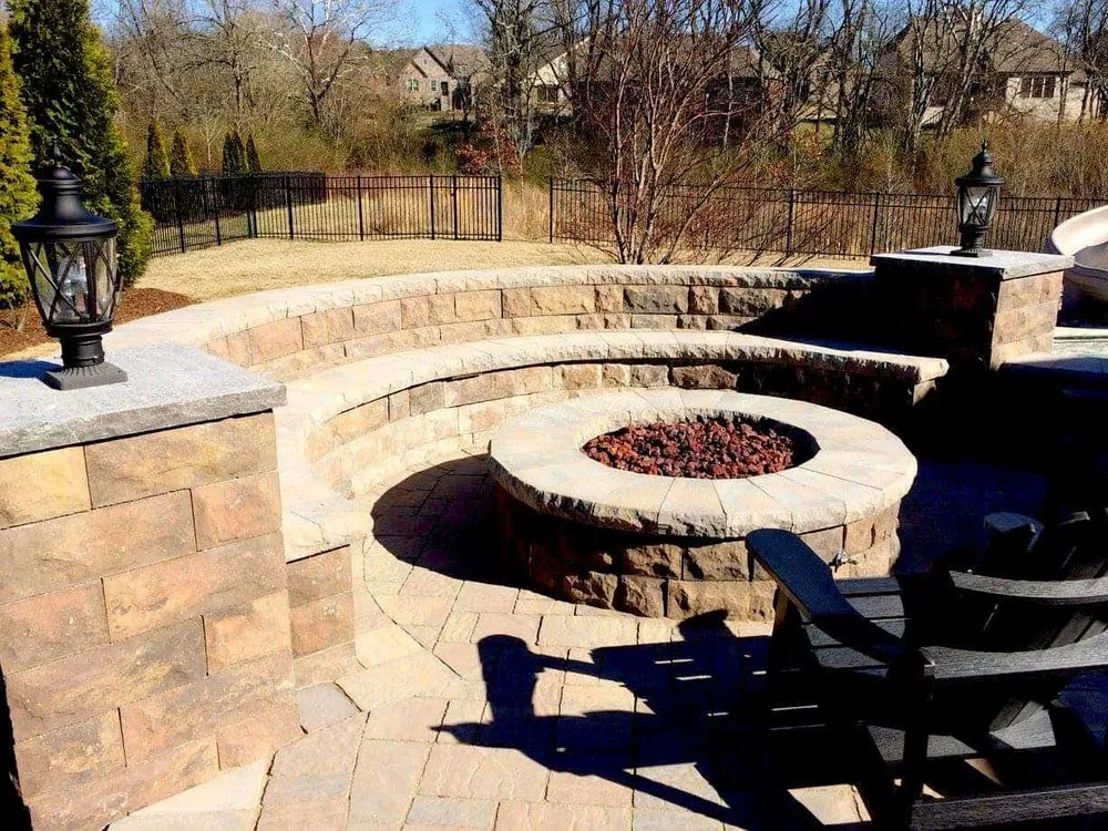 Professional outdoor landscaping for outdoor upgrades in Franklin, TN by Creative Stone