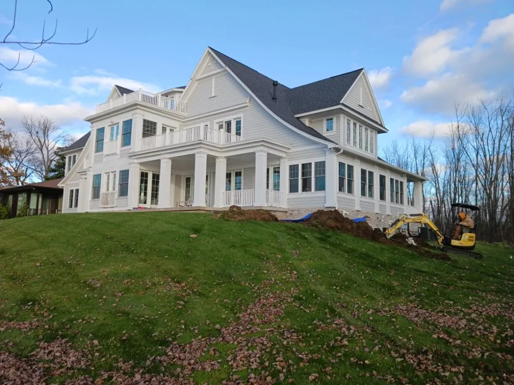 Custom lawn care service for residential properties across Novi, MI - Creative Stoneworks