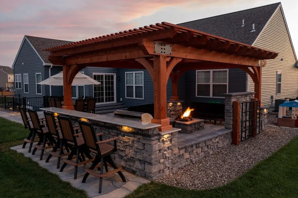 Local outdoor landscaping for year-round maintenance in Lebanon, PA by Creative Touch Landscapes