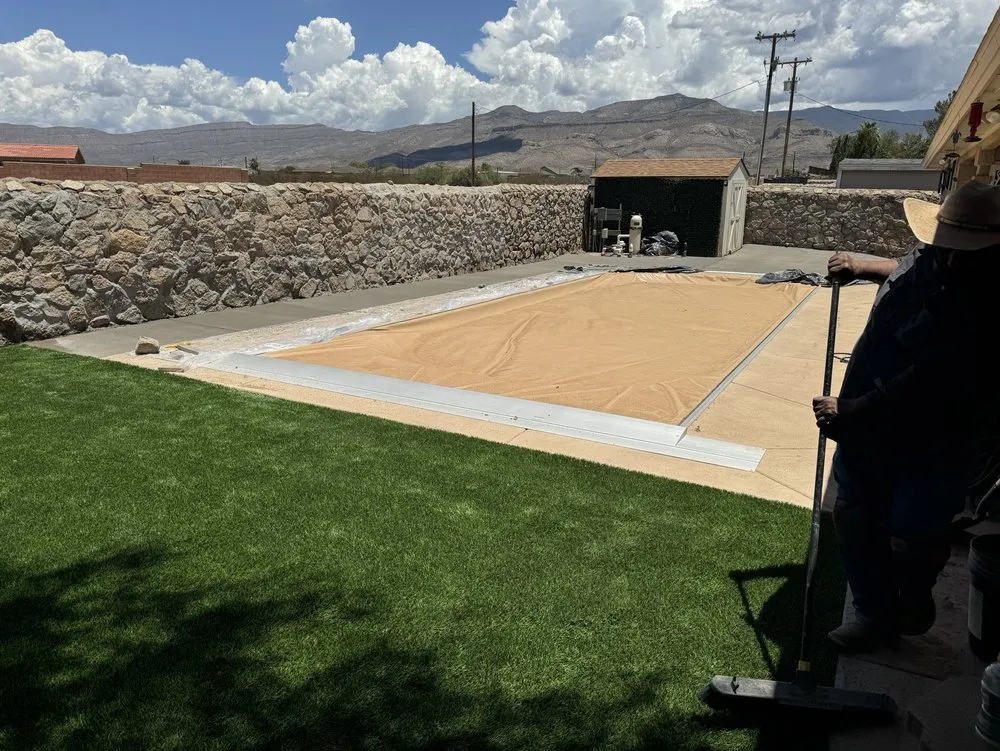 Custom garden landscaping for homes across Alamogordo, NM - Creative Touch Landscaping and Design