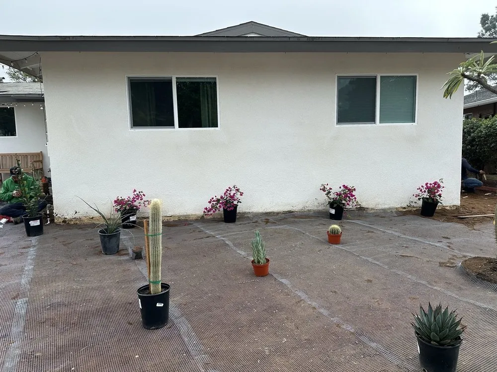 Custom garden landscaping in San Diego, CA - Creative Turf Install