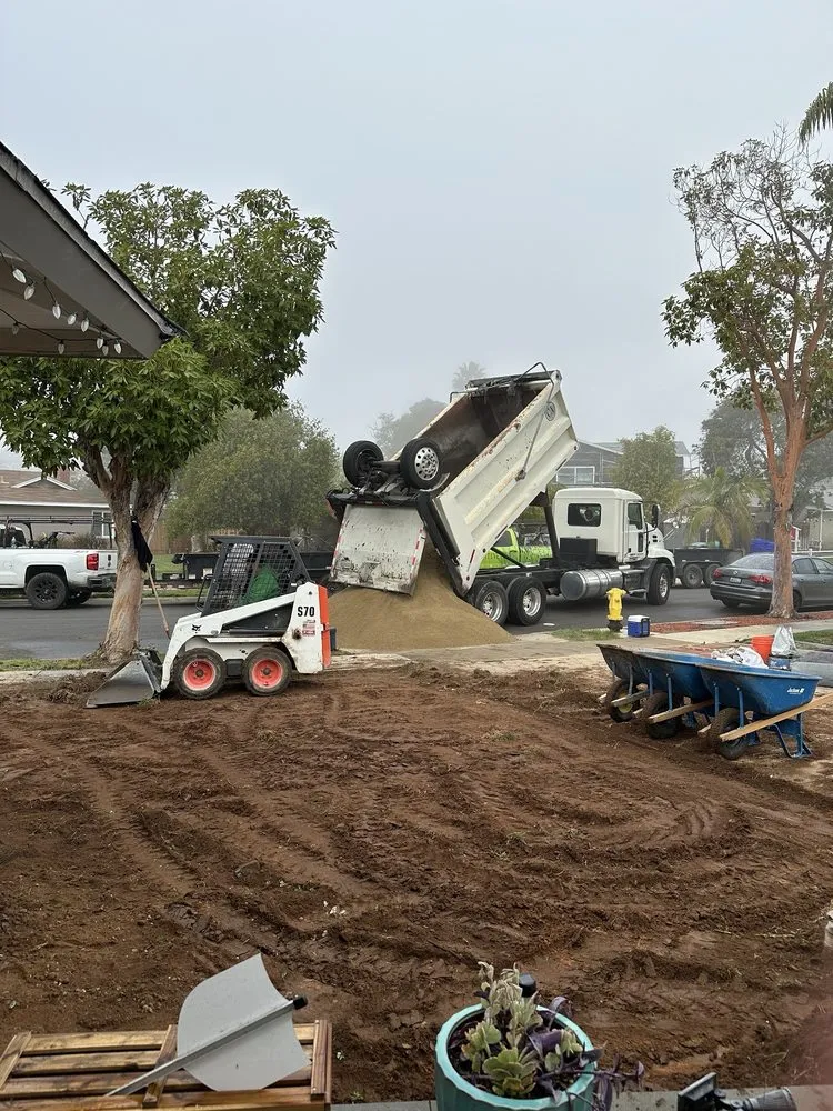 Custom landscape installation in San Diego, CA by Creative Turf Install