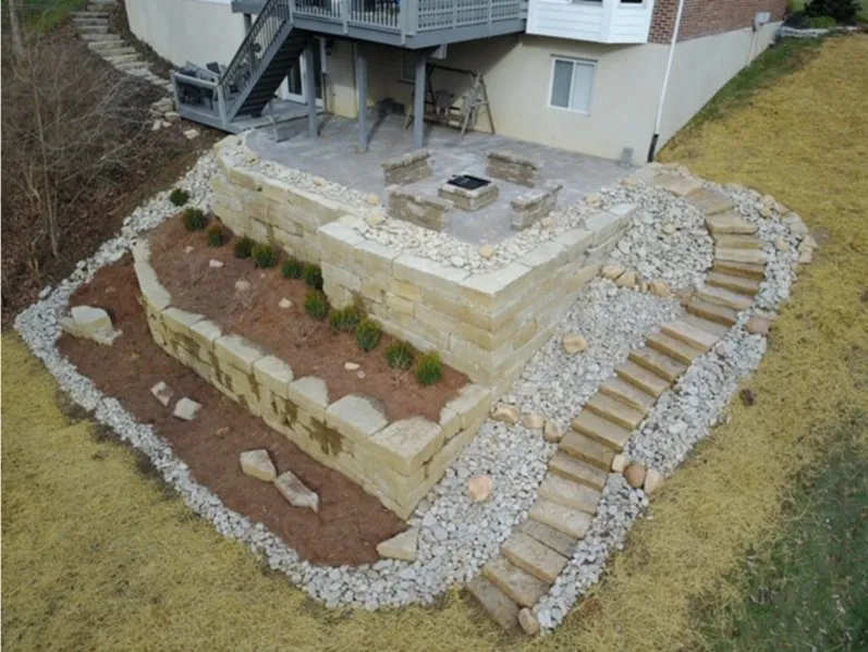 Custom outdoor landscaping for year-round maintenance across Lebanon, OH - Creech's Lawn & Landscape Garden Center