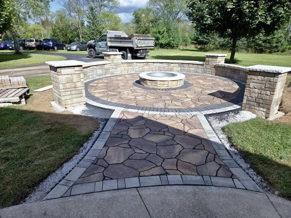 Expert yard maintenance in Slinger, WI by Creek View Landscape