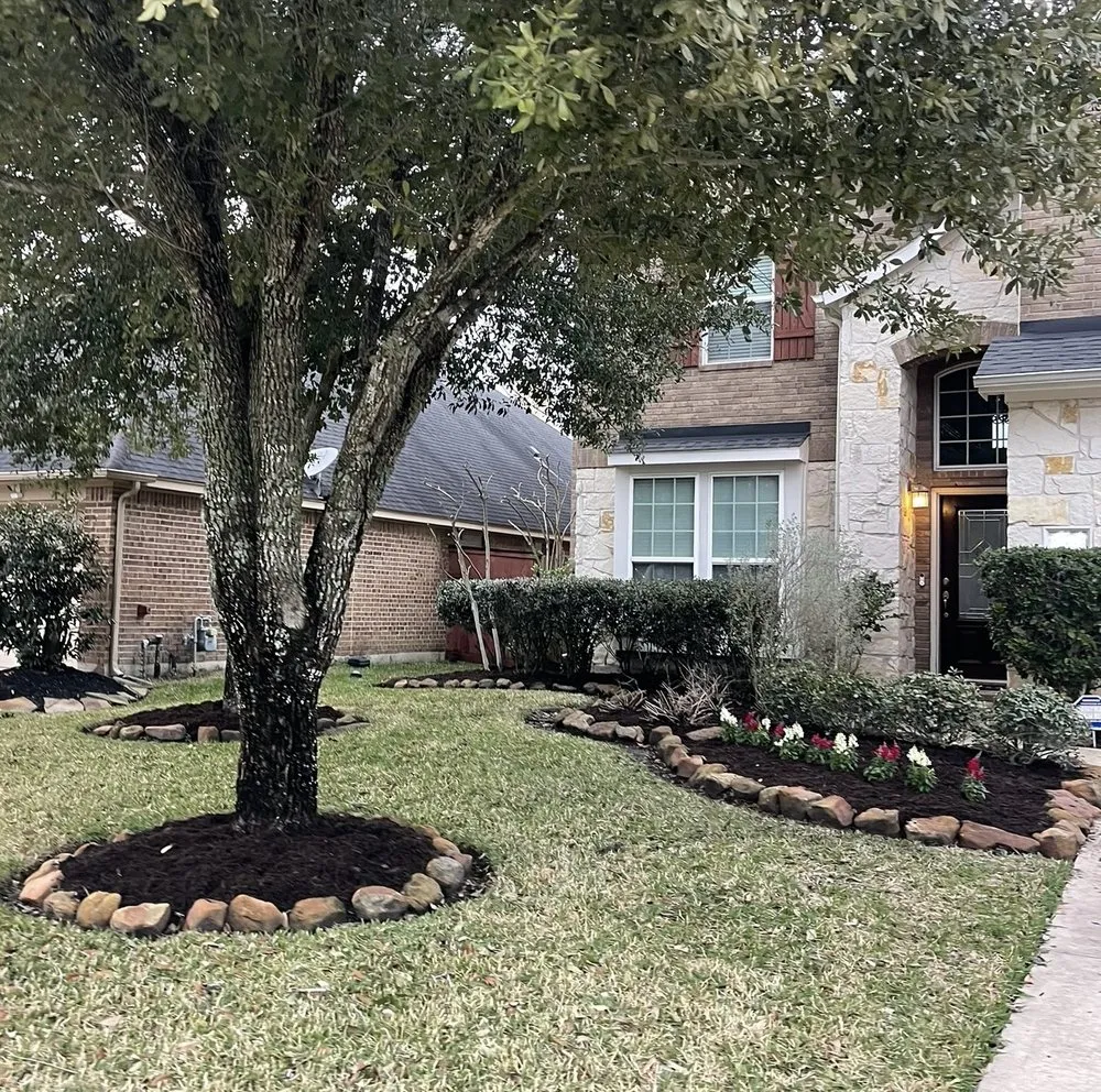Local landscape installation for beautiful yards across Fulshear, TX - Creekside Landscaping