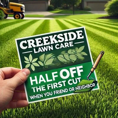 Creekside Lawn Care Logo