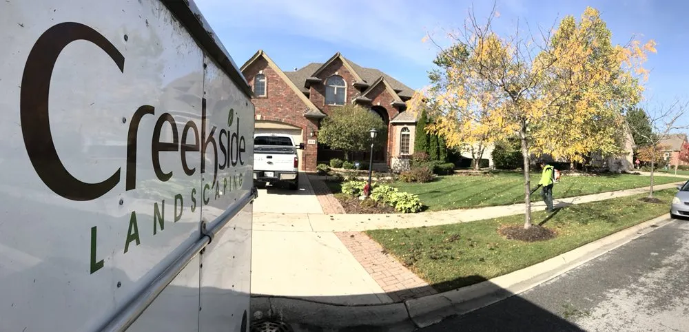 Custom residential landscaping in Crown Point, IN by Creekside Outdoor Living