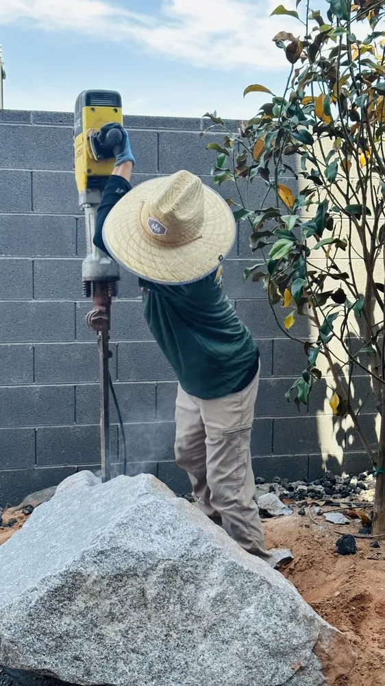 Trusted lawn care service for outdoor upgrades in St. George, UT by Creekview Landscape