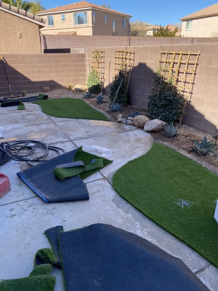 Expert outdoor landscaping for beautiful yards in Henderson, NV by Crescent Landscape Management
