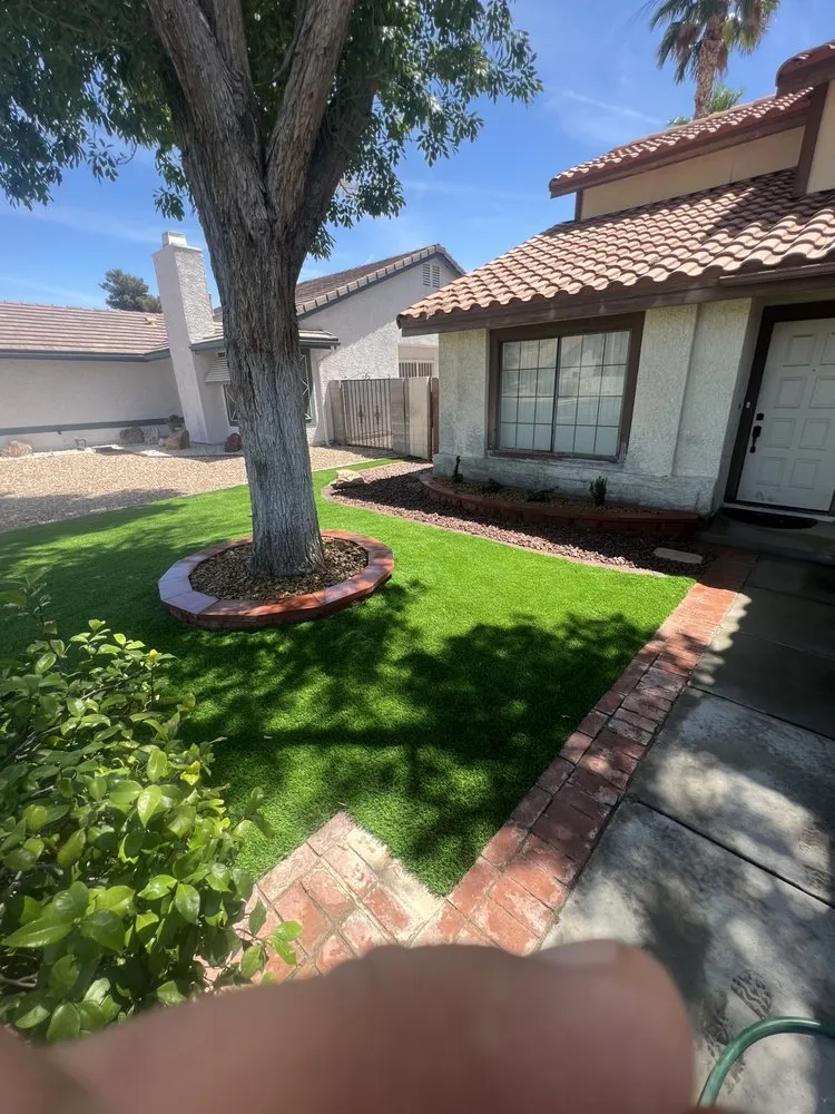Affordable lawn care service for residential properties in Henderson, NV by Crescent Landscape Management