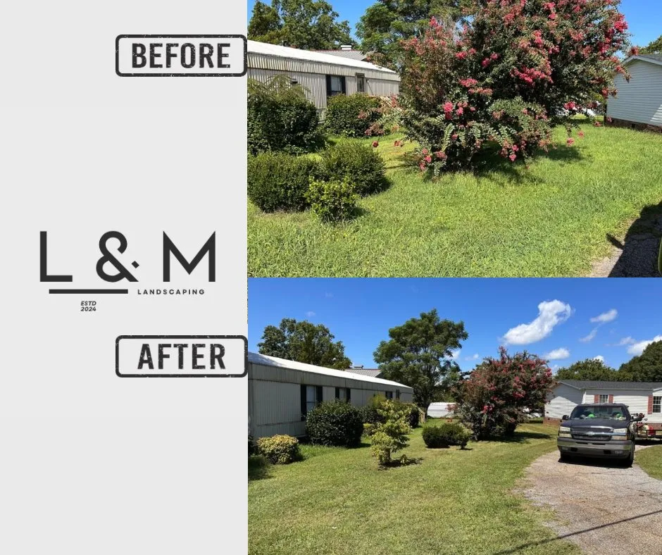 Professional garden landscaping in Chesnee, SC by Crescent Lawn Care